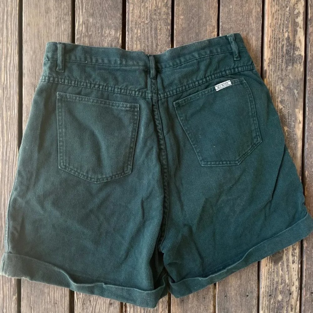 Bill Blass High Rise Denim Shorts (Vintage) - Picture 2 of 3